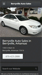 Mobile Screenshot of berryvilleautosales.com